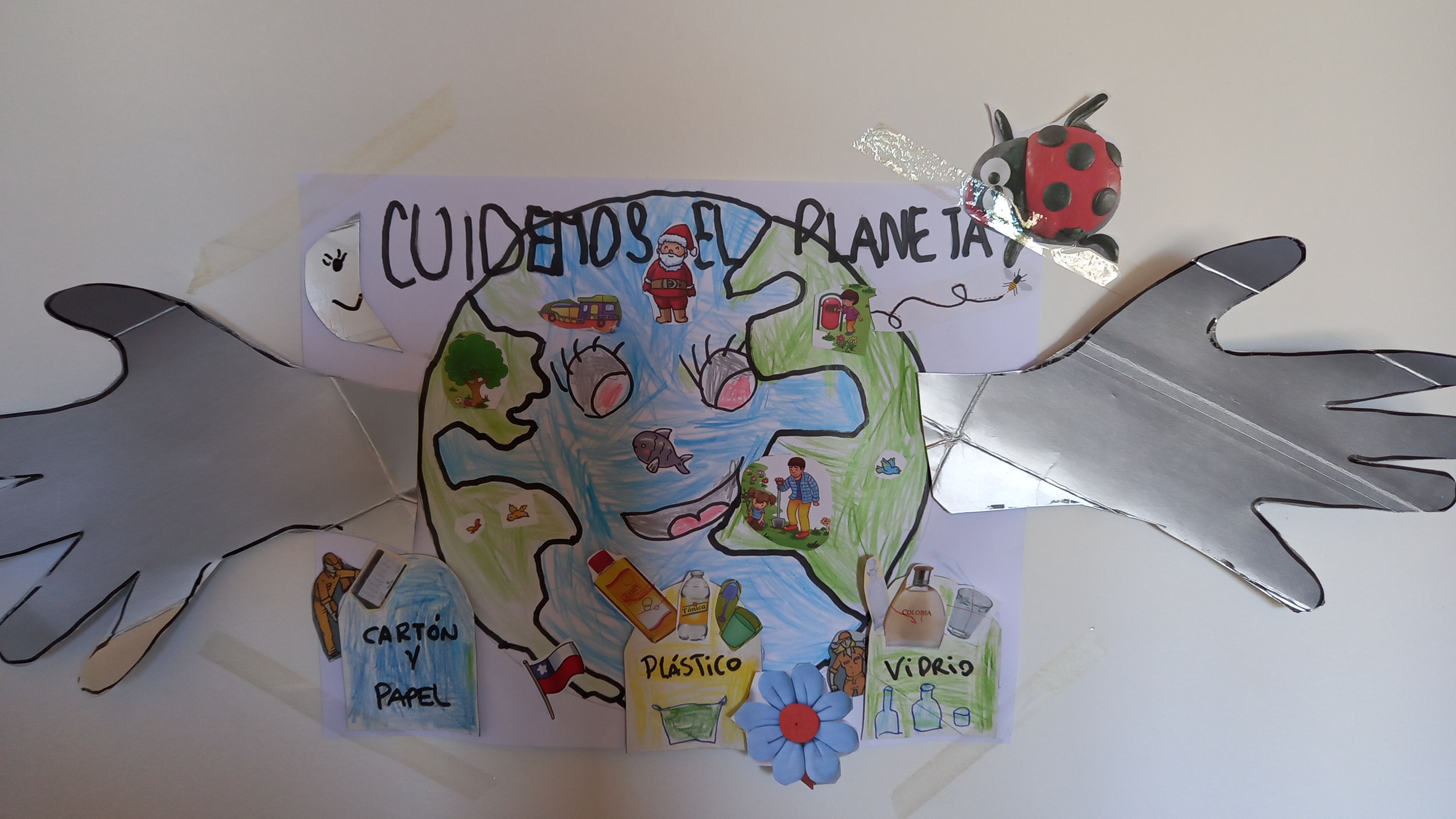 “Carteles Medioambientales” (1° Básico) – Colegio La Fuente